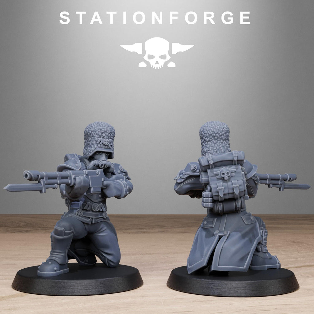 Grimguard Royals 10 models  - in 12k - by Station Forge