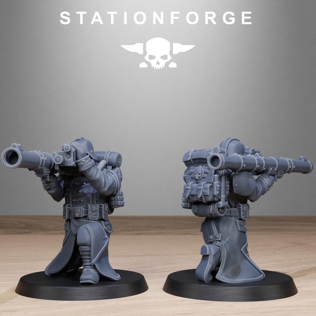 Grimguard Rocketeers 10 models - in 12k by Station Forge