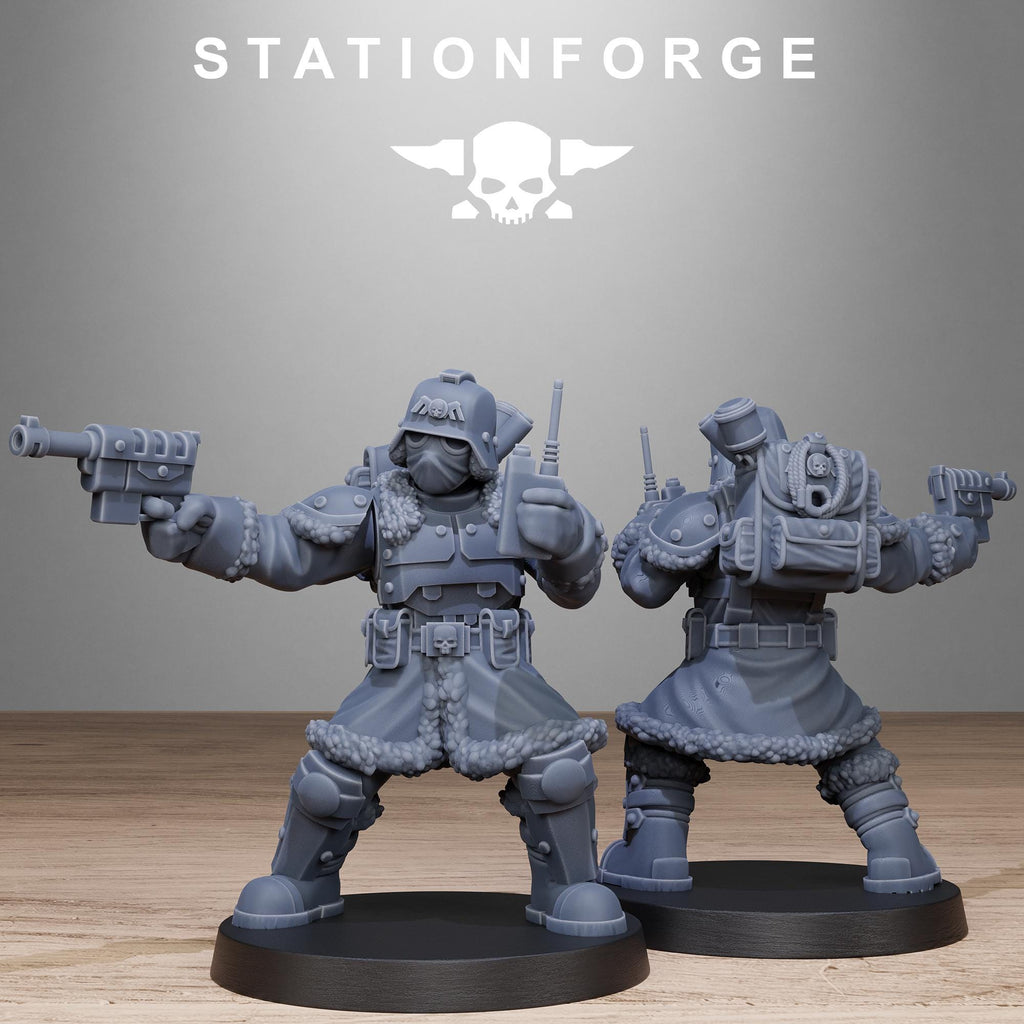 GrimGuard Frostwatch Patrol 10 models - in 12k - by Station Forge