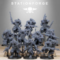 Grimguard Raticus - 10 Models -  in 12k - by Station Forge