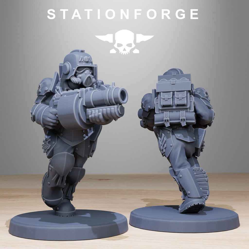 GrimGuard Elites 12 Models - in 12k - by Station Forge