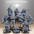 GrimGuard Frostwatch Marksmen 10 models - in 12k  - by Station Forge