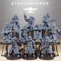 Grimguard Frostwatch  10 models - in 12k - by Station Forge