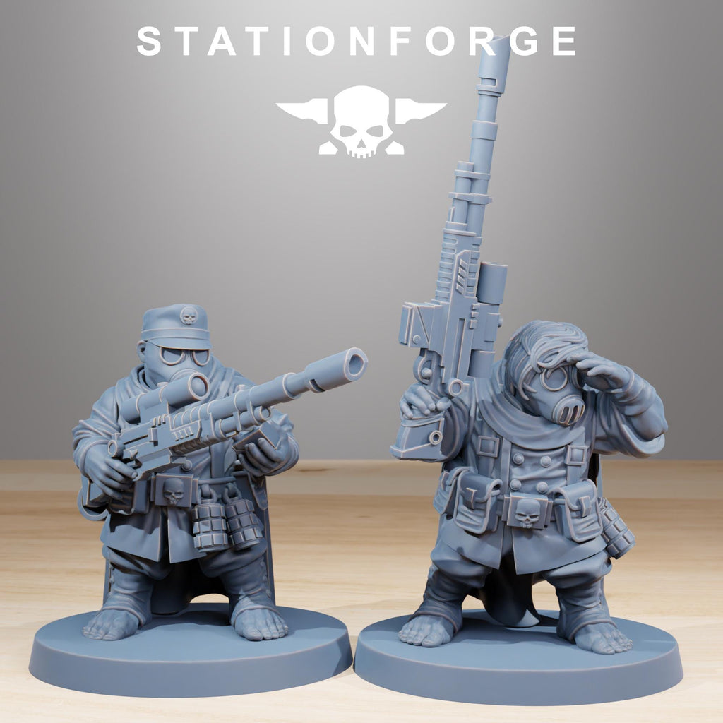 GrimGuard Skulldarts 10 Models - in 12k - by Station Forge