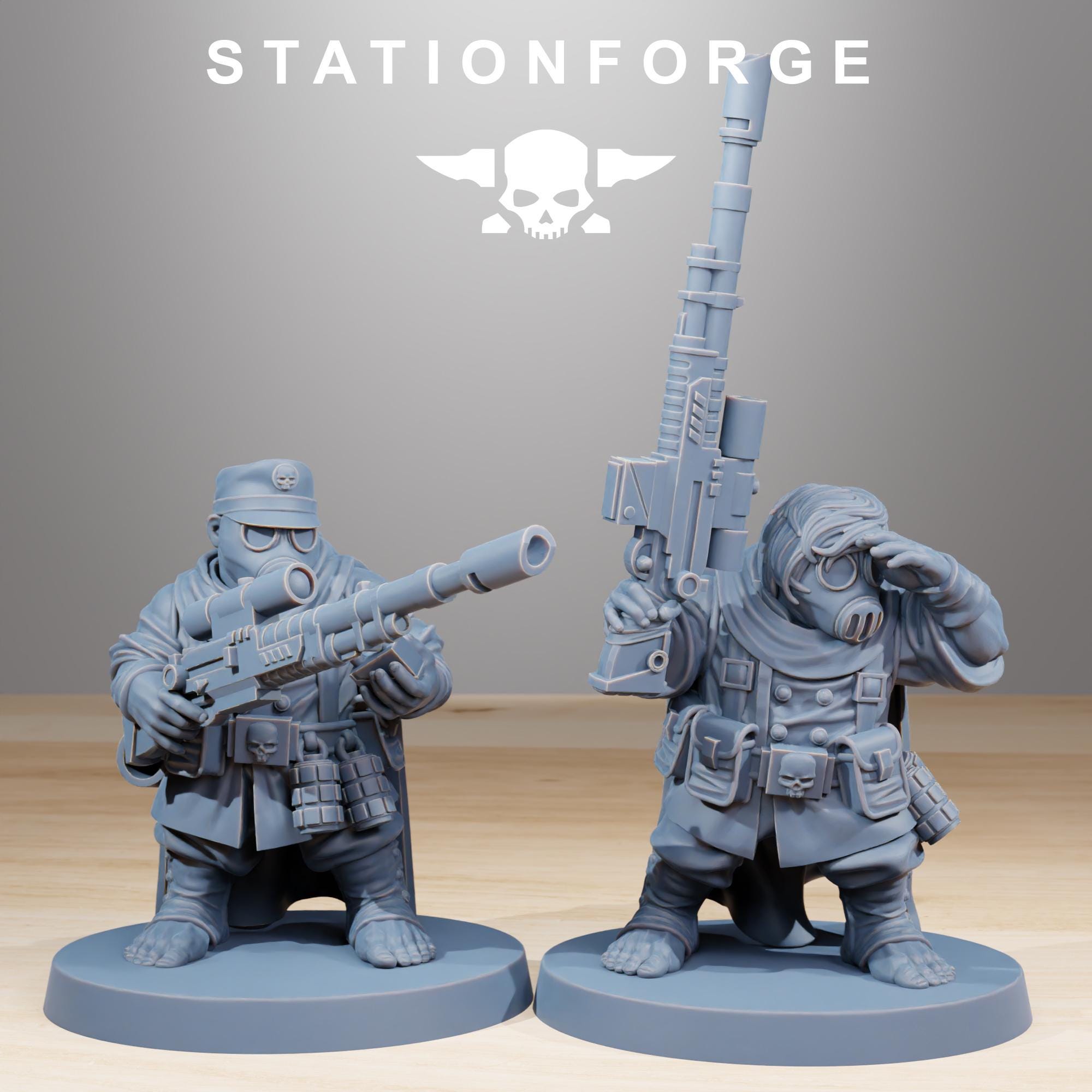 GrimGuard Skulldarts 10 Models - in 12k - by Station Forge