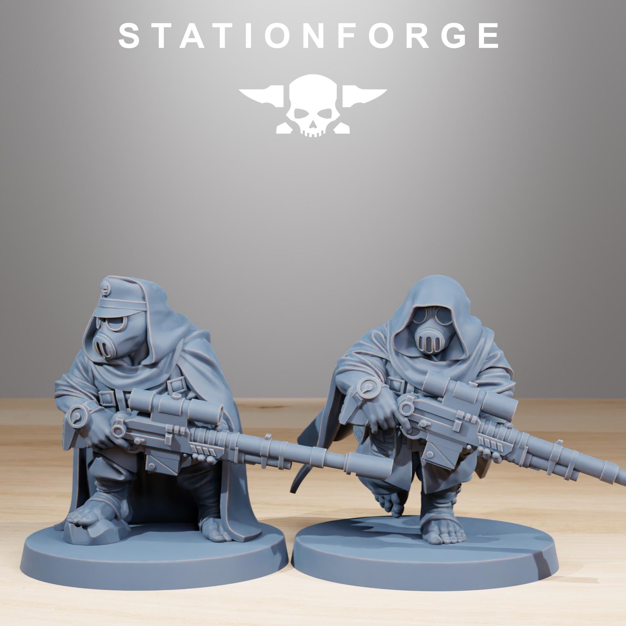 GrimGuard Skulldarts 10 Models - in 12k - by Station Forge