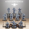 RoyalGuard Infantry 10 models - in 12k -  by Station Forge