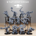 Orkaz Infantry 11 Models - in 12k - by Station Forge