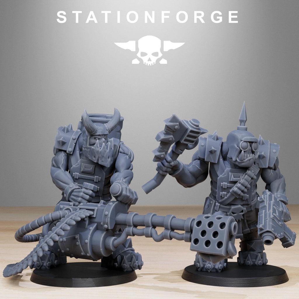 Orkaz Spec Team 10 models - in 12k - by station Forge
