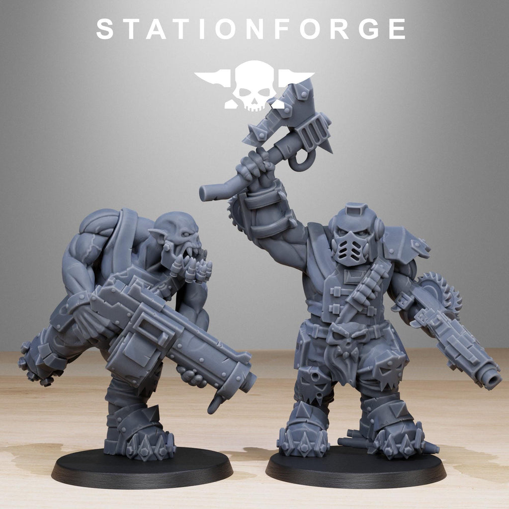 Orkaz Spec Team 10 models - in 12k - by station Forge