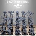 Gobs Infantry Reborn 20 models - in 12k - by station Forge