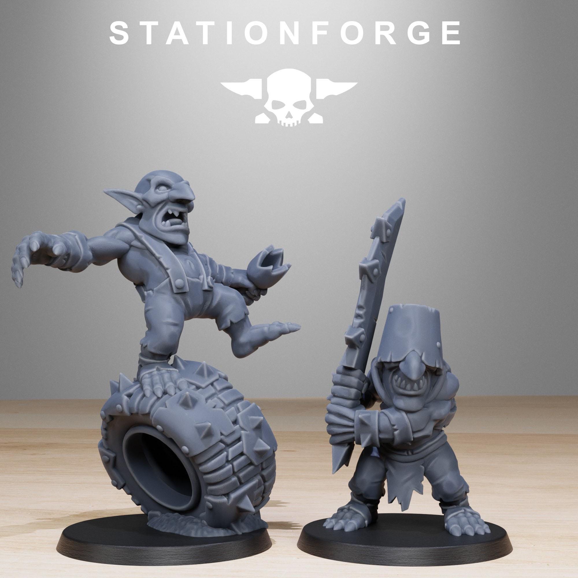 Gobs Infantry Reborn 20 models - in 12k - by station Forge