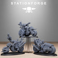 Orkaz Bikers 3 models - in 12k - by station Forge