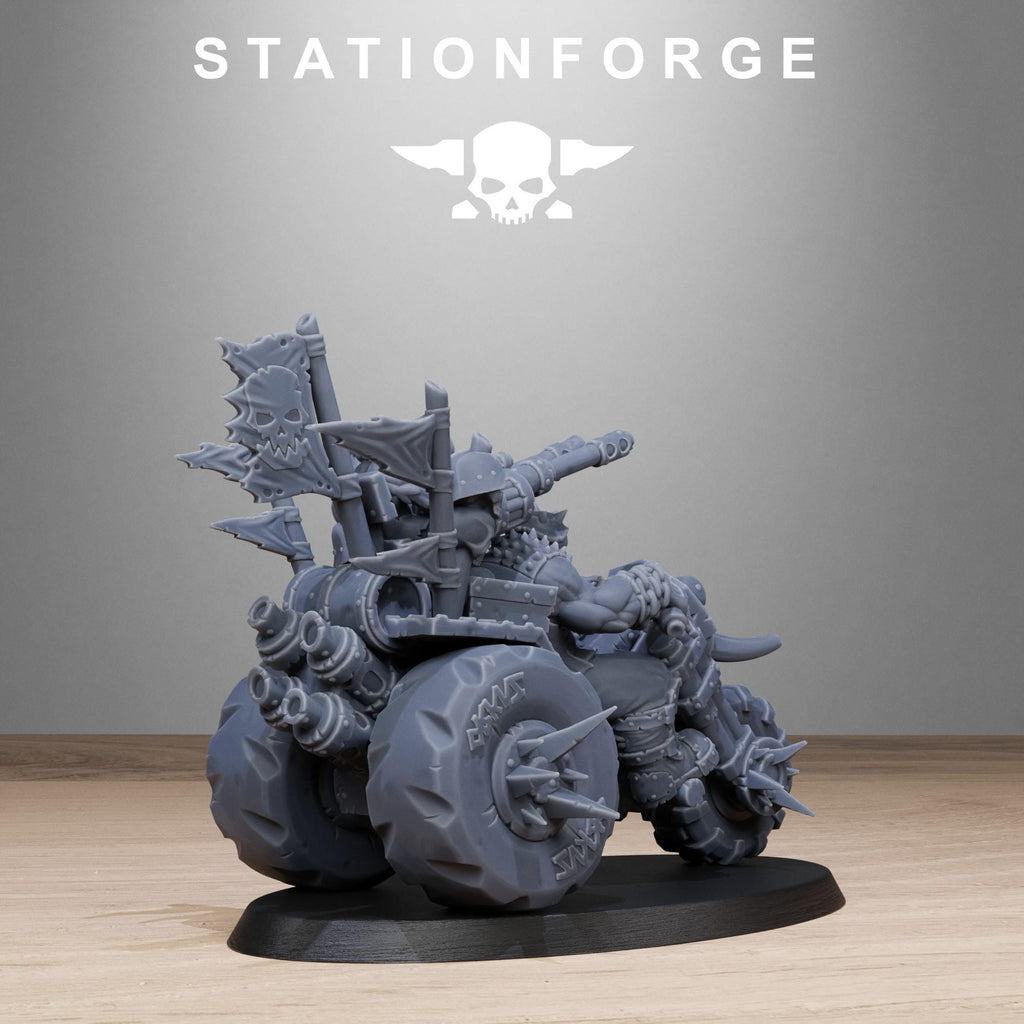 Orkaz Bikers 3 models - in 12k - by station Forge