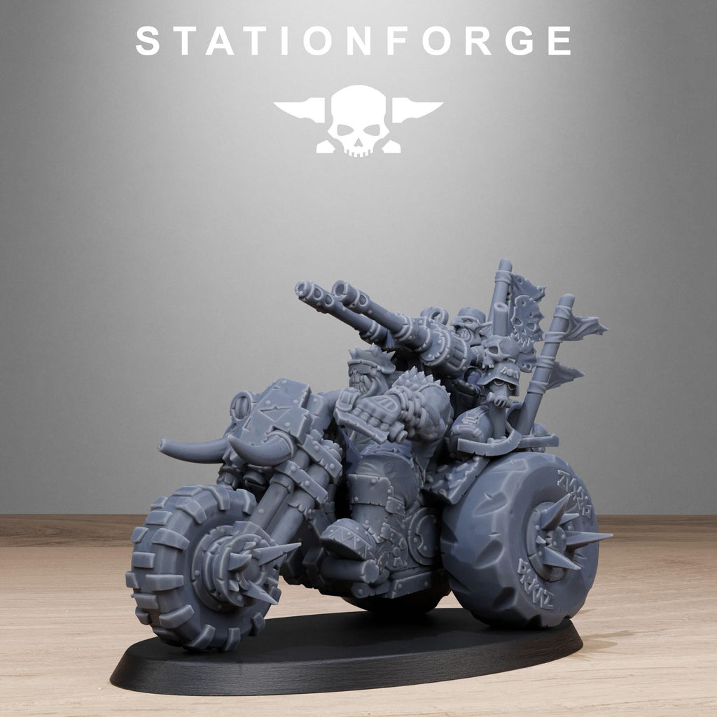 Orkaz Bikers 3 models - in 12k - by station Forge