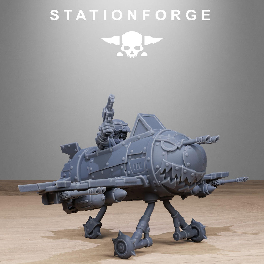 Orkaz Gobs Planes 3 models - in 12k - by station Forge