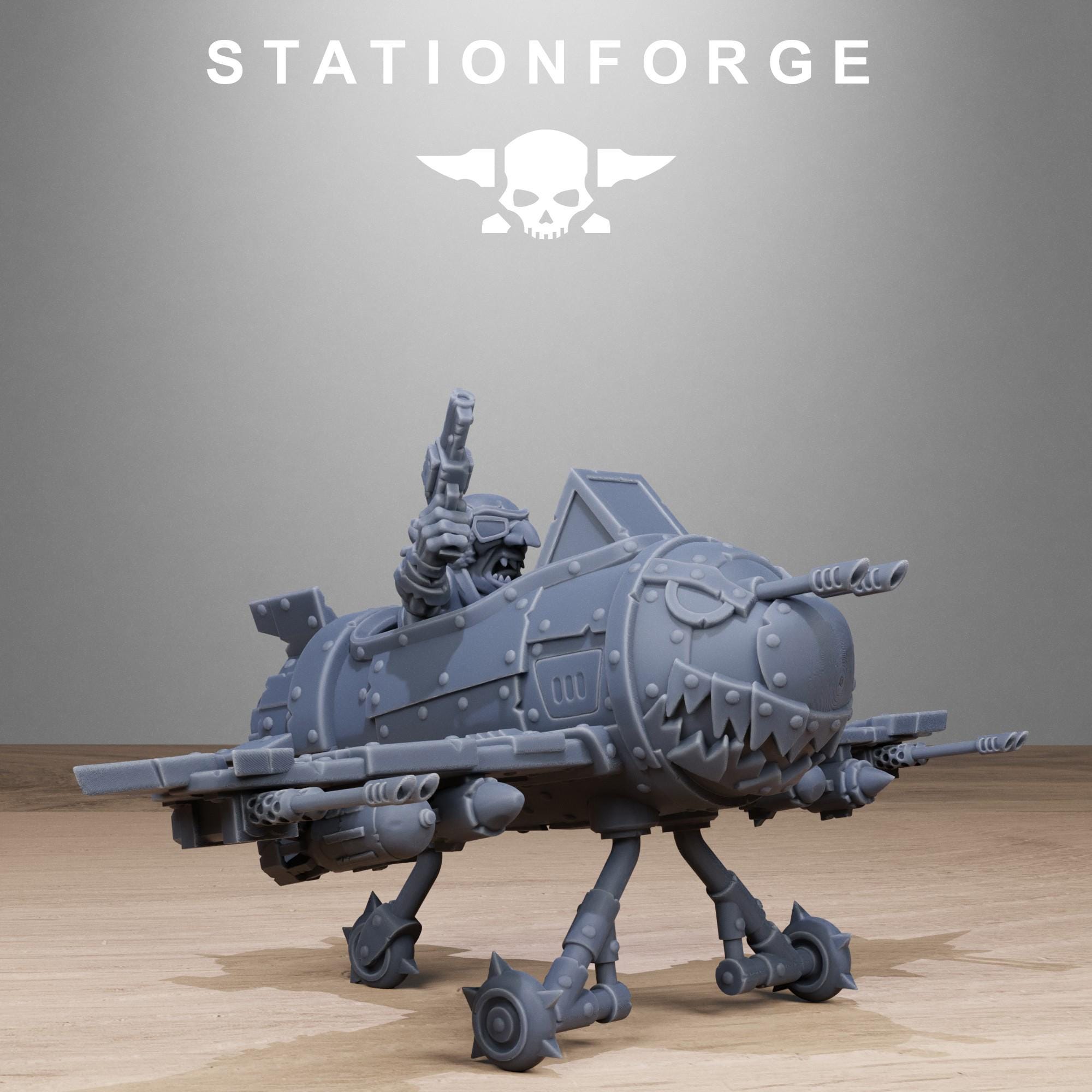 Orkaz Gobs Planes 3 models - in 12k - by station Forge