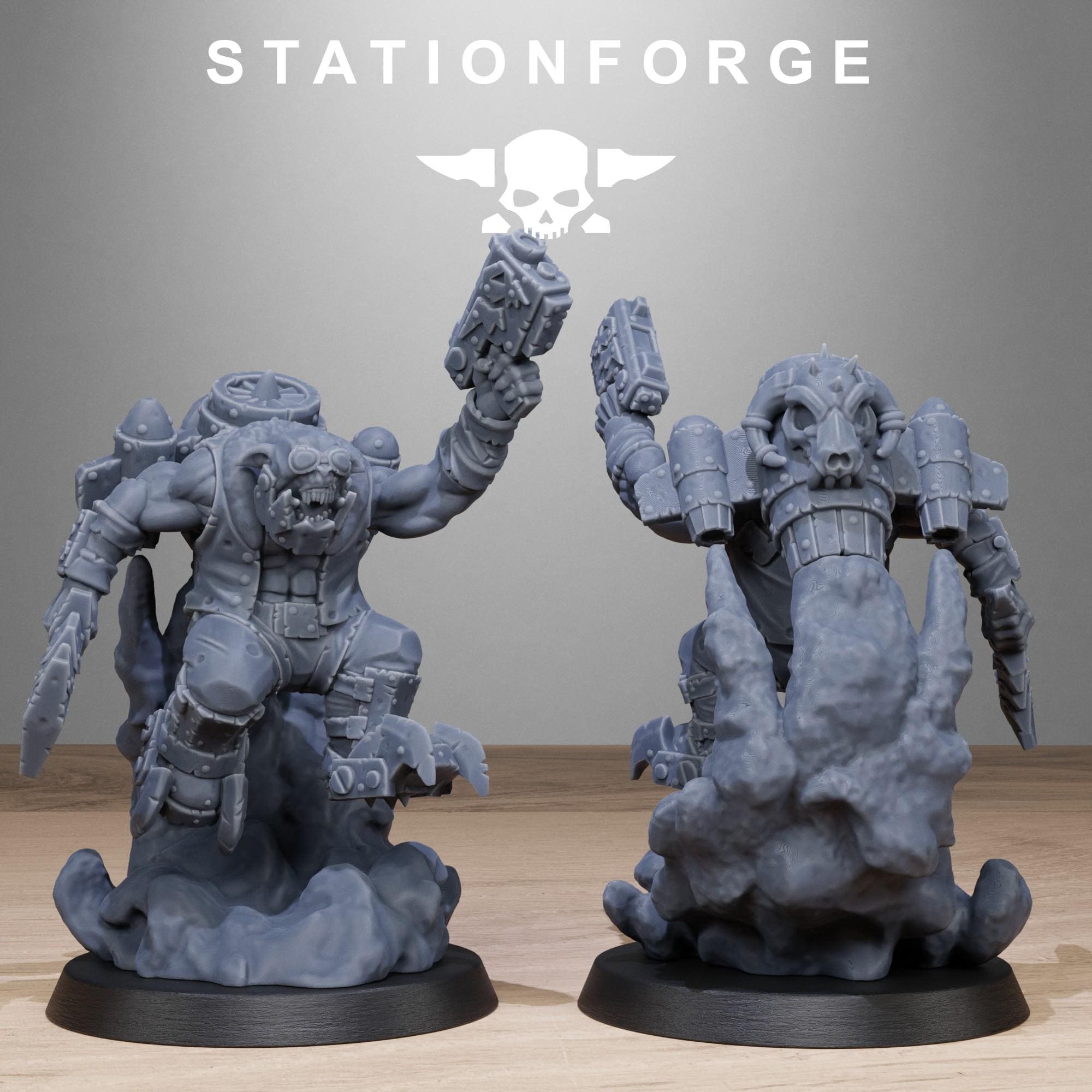 Orkaz Flyers 10 models - in 12k - by station Forge