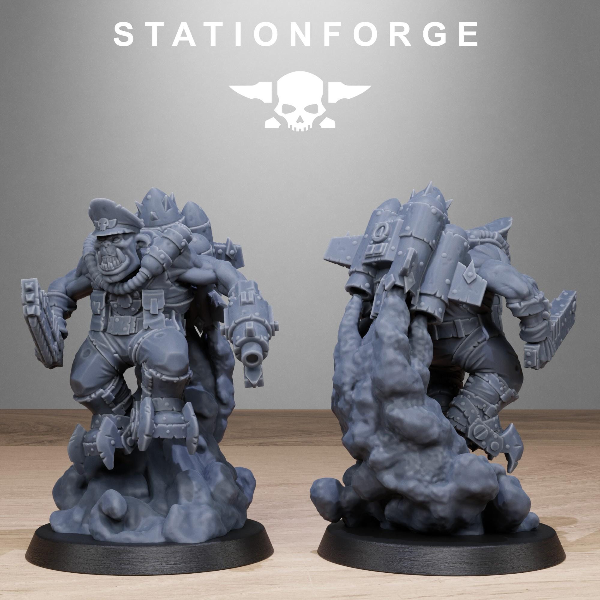 Orkaz Flyers 10 models - in 12k - by station Forge