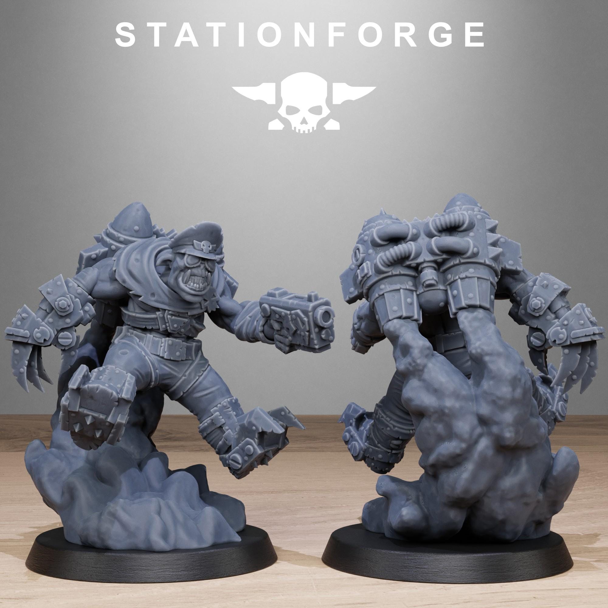 Orkaz Flyers 10 models - in 12k - by station Forge
