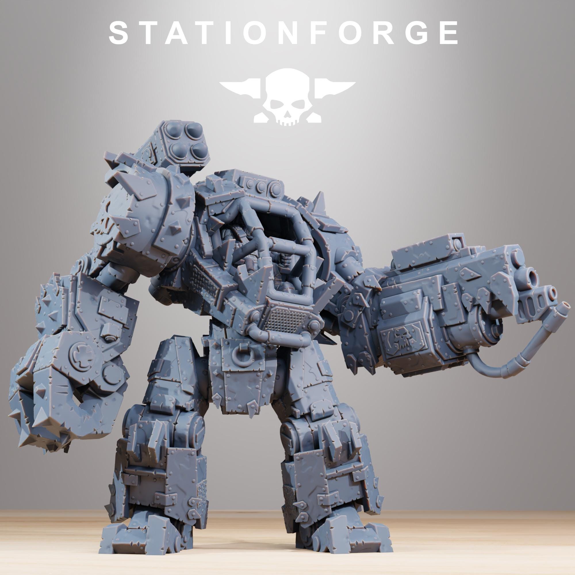 Orkaz Walkanator - in 12k - by Station Forge