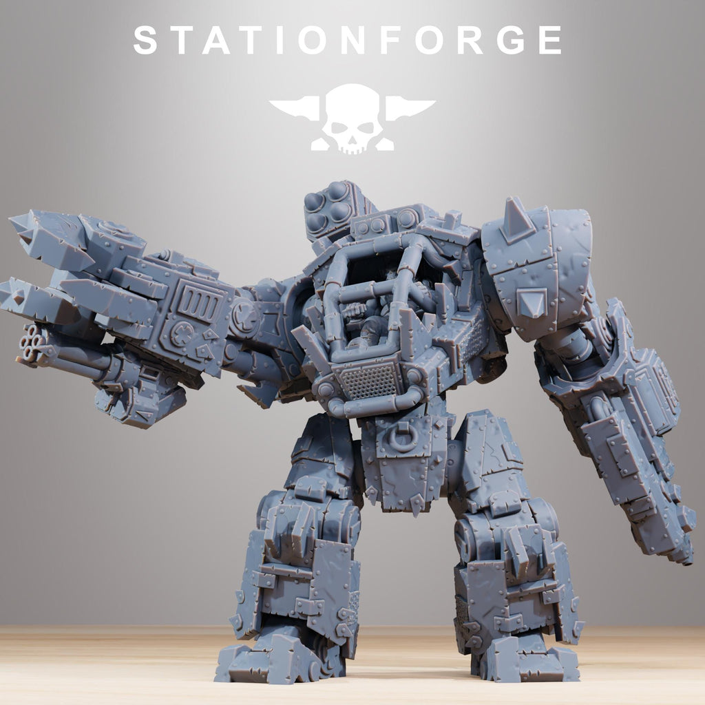 Orkaz Walkanator - in 12k - by Station Forge