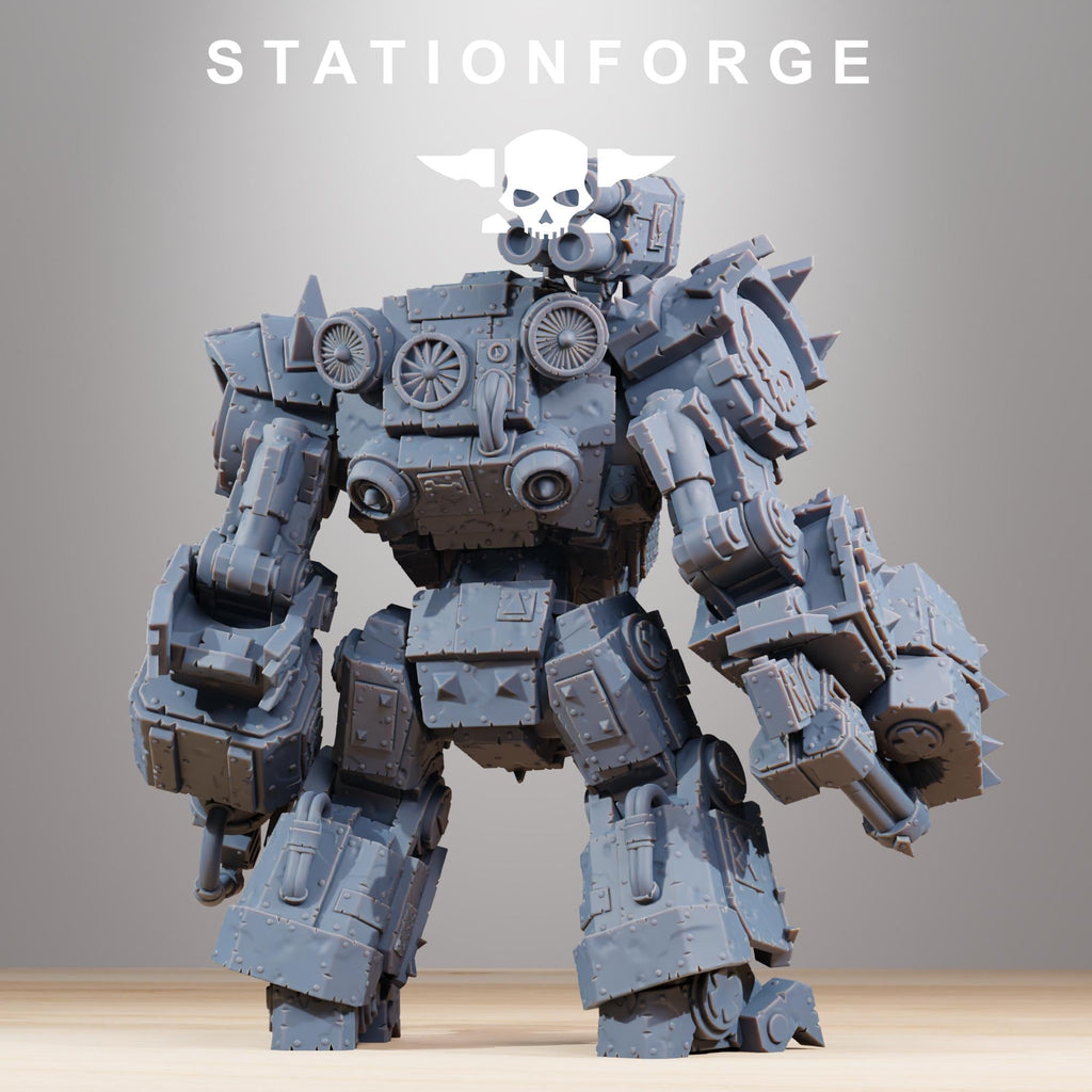 Orkaz Walkanator - in 12k - by Station Forge