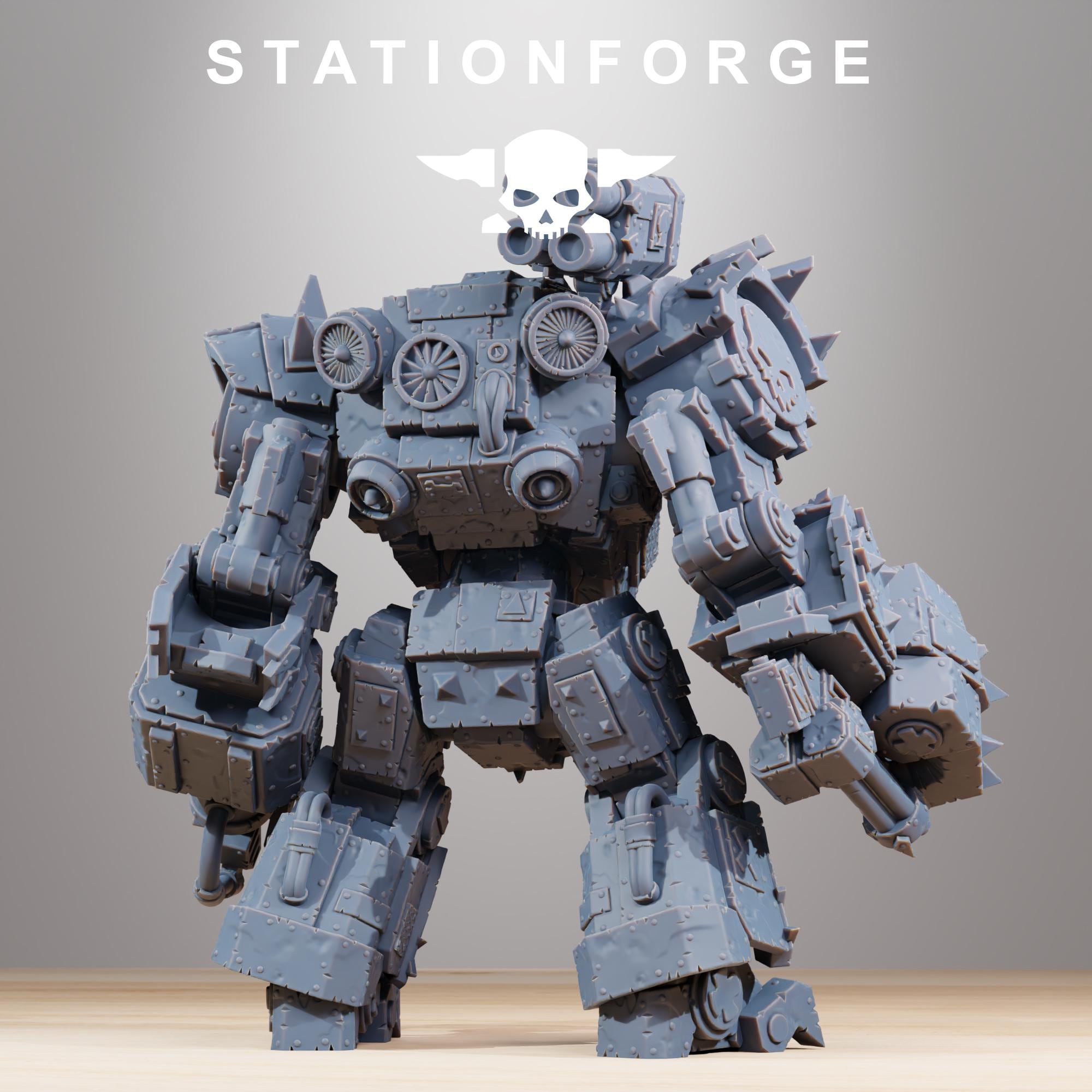 Orkaz Walkanator - in 12k - by Station Forge