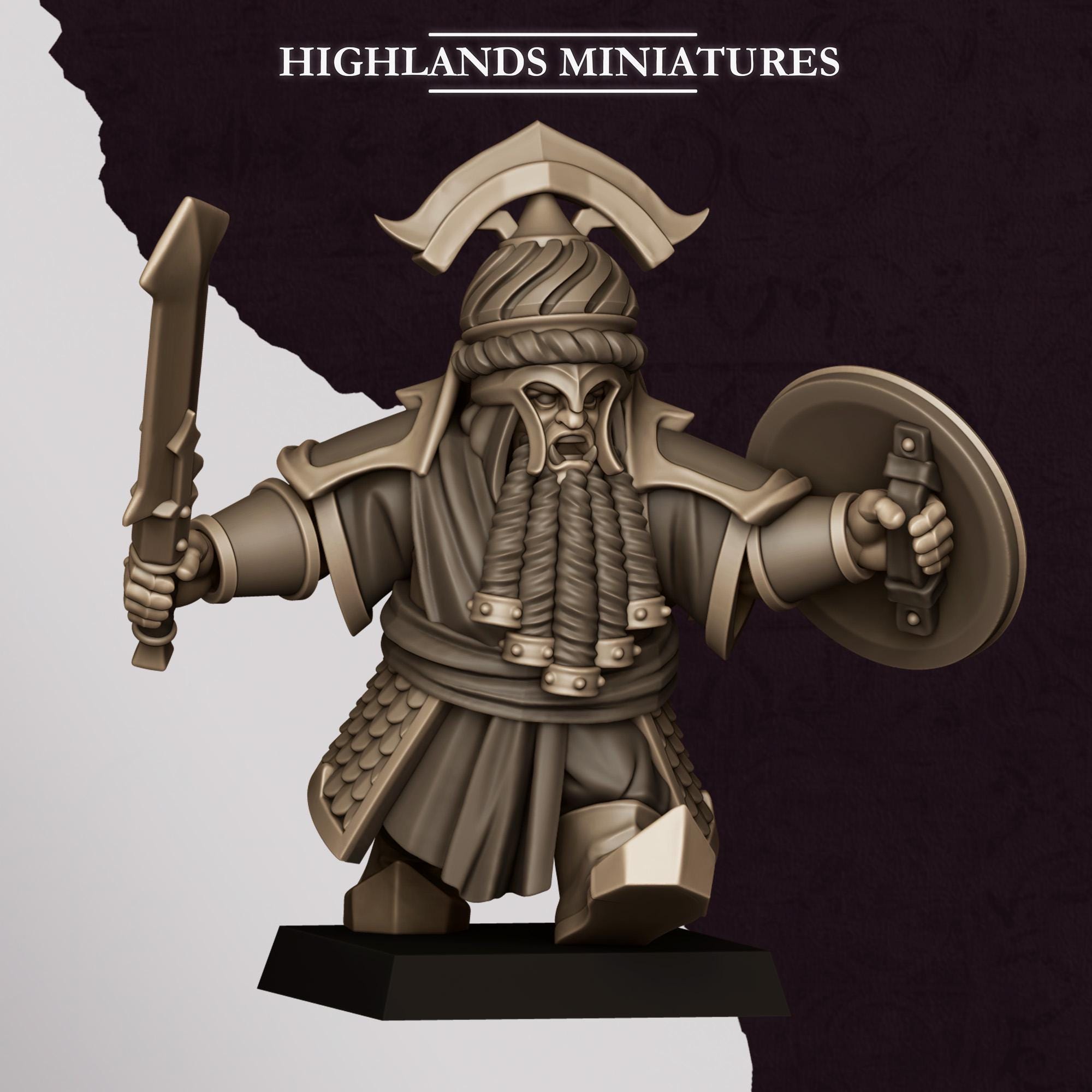 Marduk Commander 2 - in 12k- by Highlands Miniatures