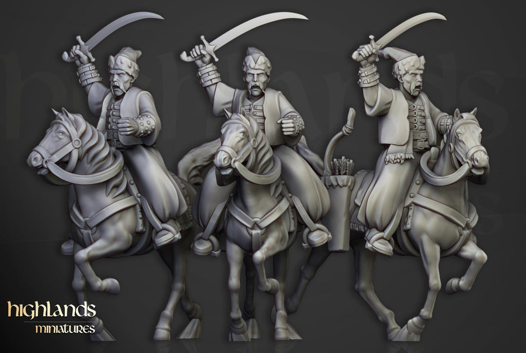 Cossack Light Cavalry - in 12k- by Highlands Miniatures
