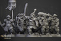 Khazarian Warriors - 12K Resin Print - Highlands Miniatures