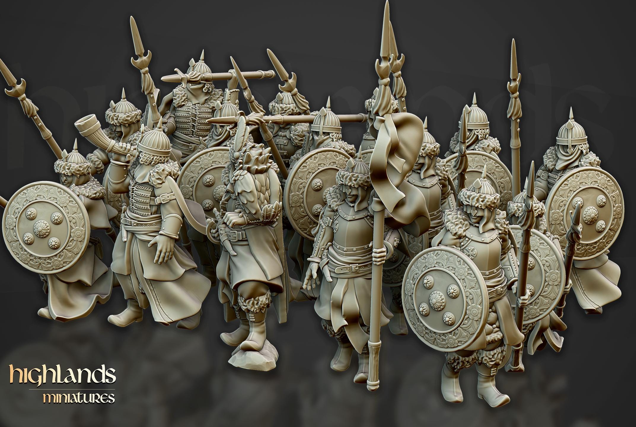 Daughters of Volhynia - 12K Resin Print - Highlands Miniatures
