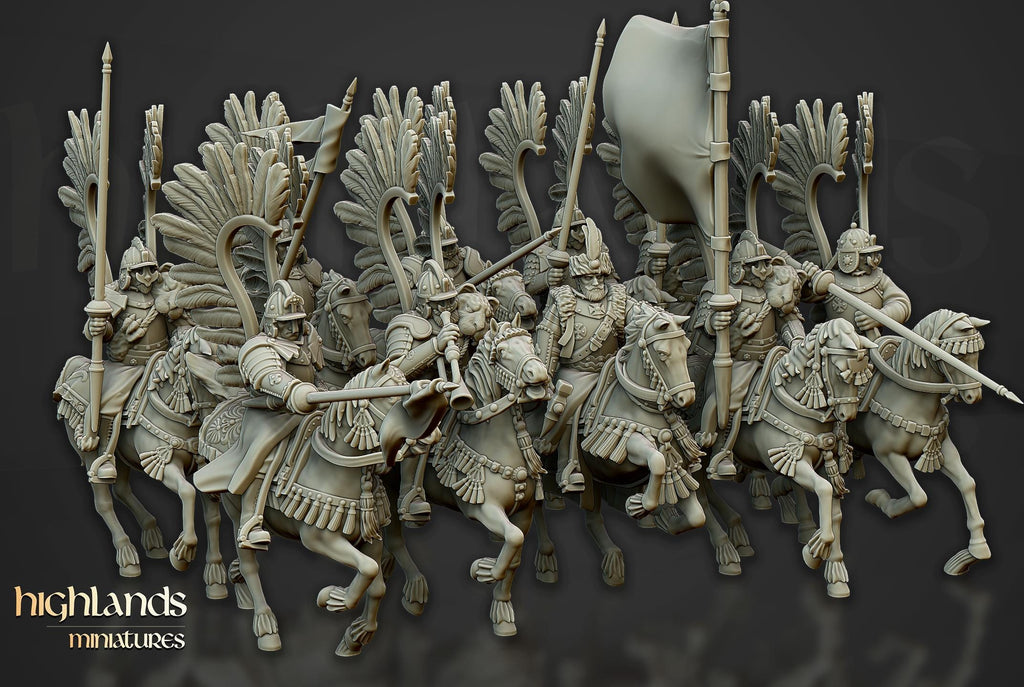 Winged Hussars of Volhynia - in 12k- by Highlands Miniatures