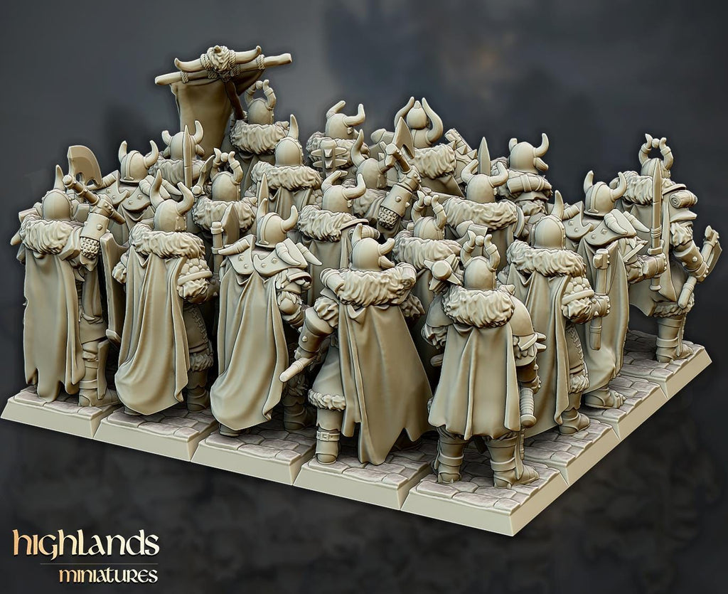 Varyag Warriors - in 12k by Highlands Miniatures