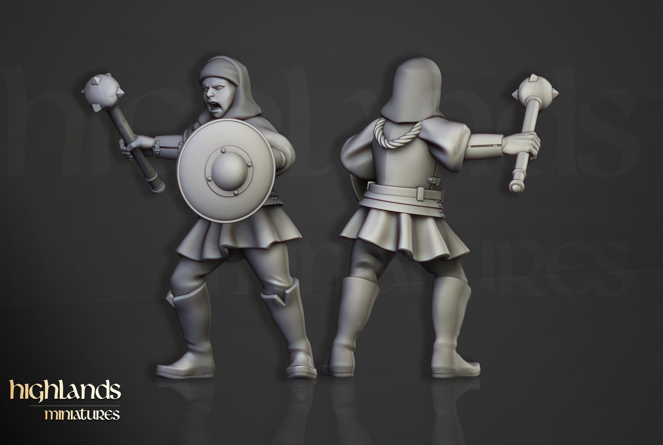 Young Sisters - in 12k- by Highlands Miniatures