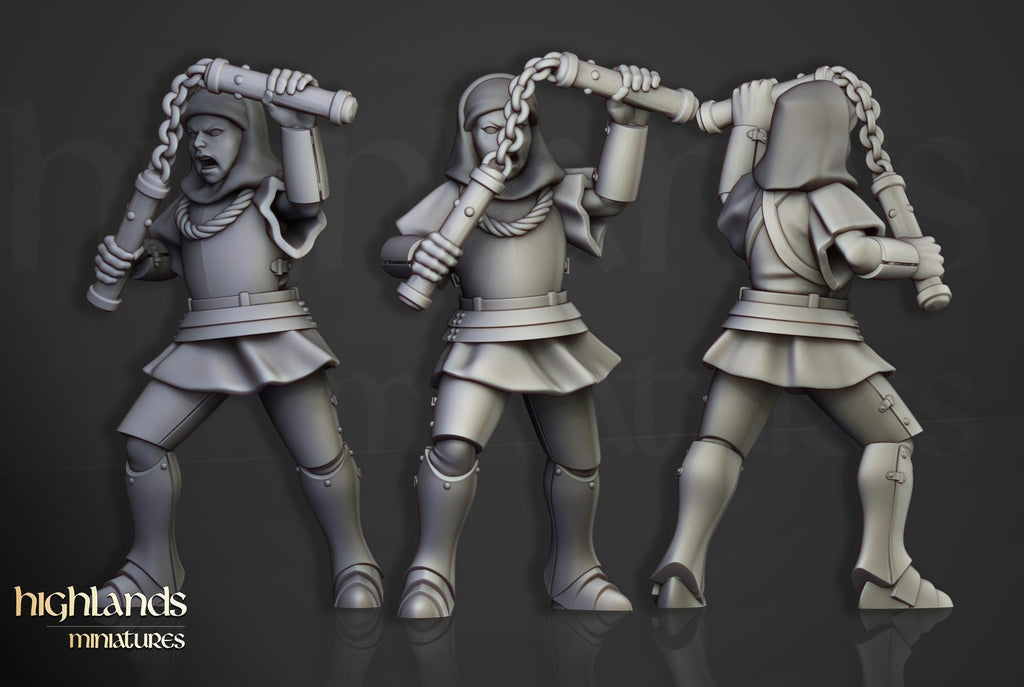 Young Sisters - in 12k- by Highlands Miniatures