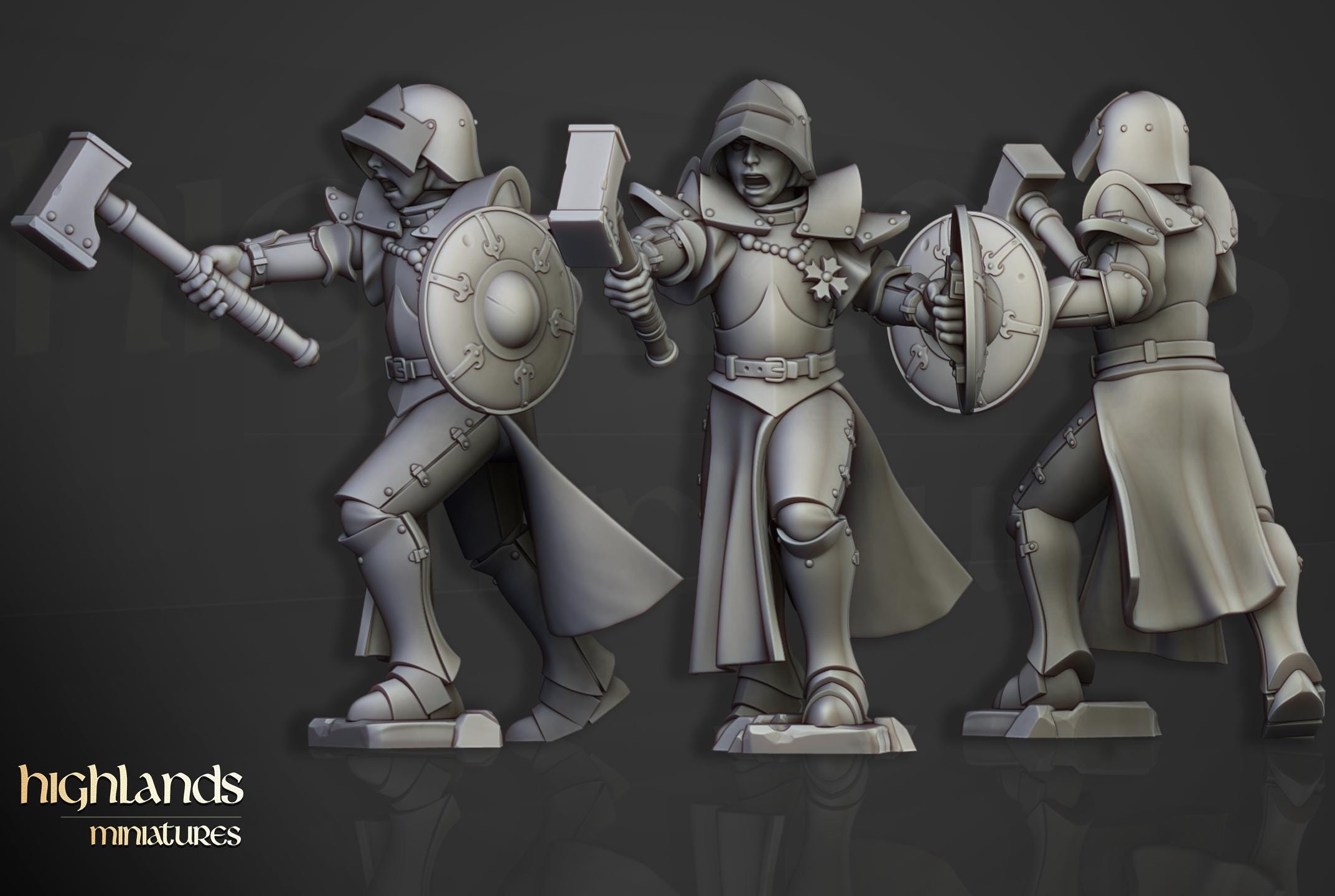 Sisters of Saint Helena - in 12k- by Highlands Miniatures