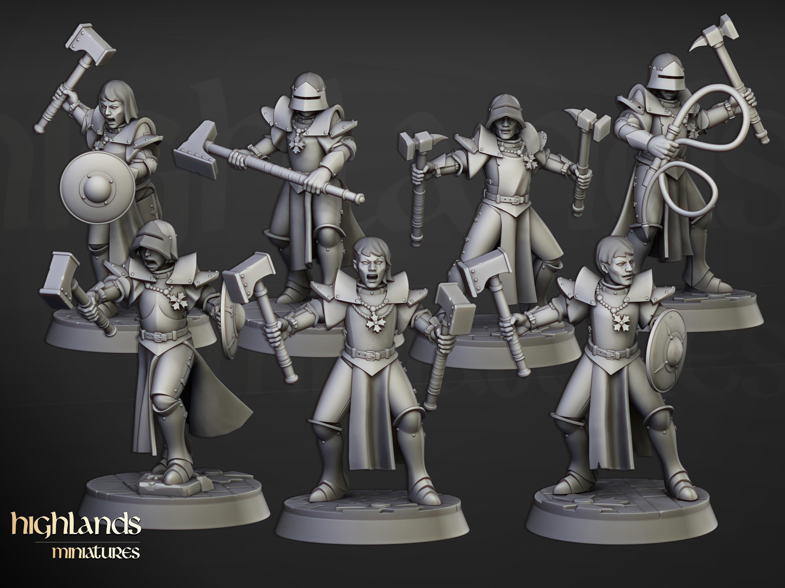 Sisters of Saint Helena - in 12k- by Highlands Miniatures