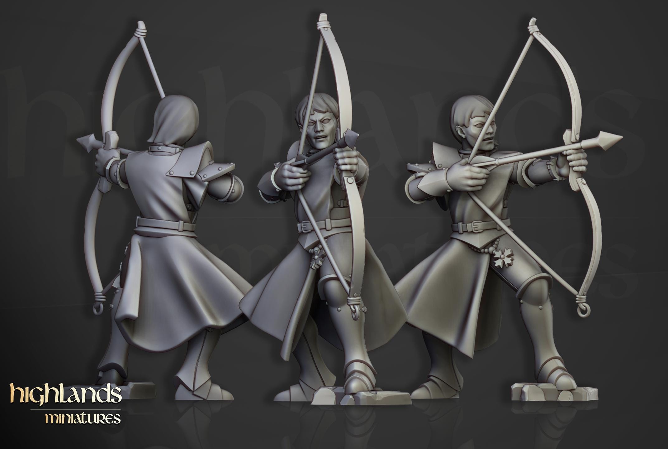 Crimsons of Saint Helena  - in 12k- by Highlands Miniatures