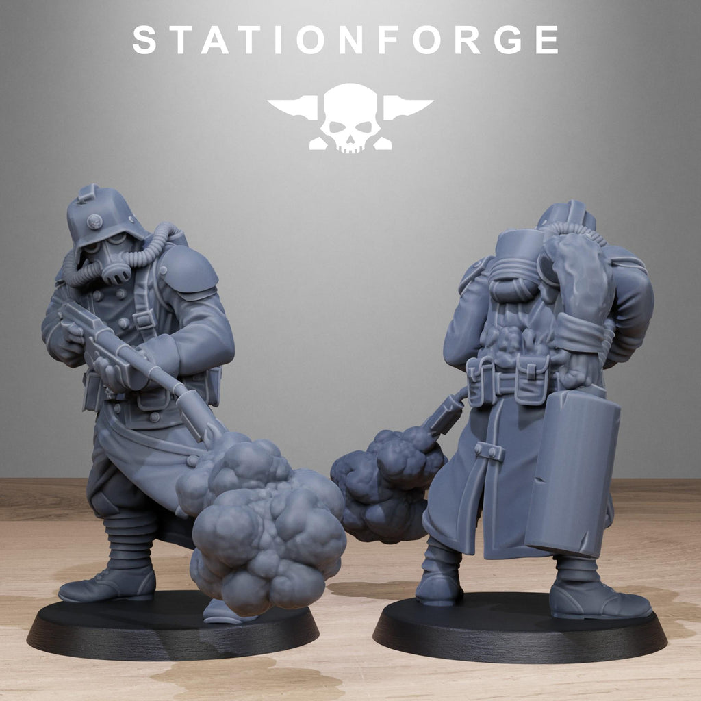 GrimGuard Radioactive Mutants 10 models - in 12k -  by Station Forge