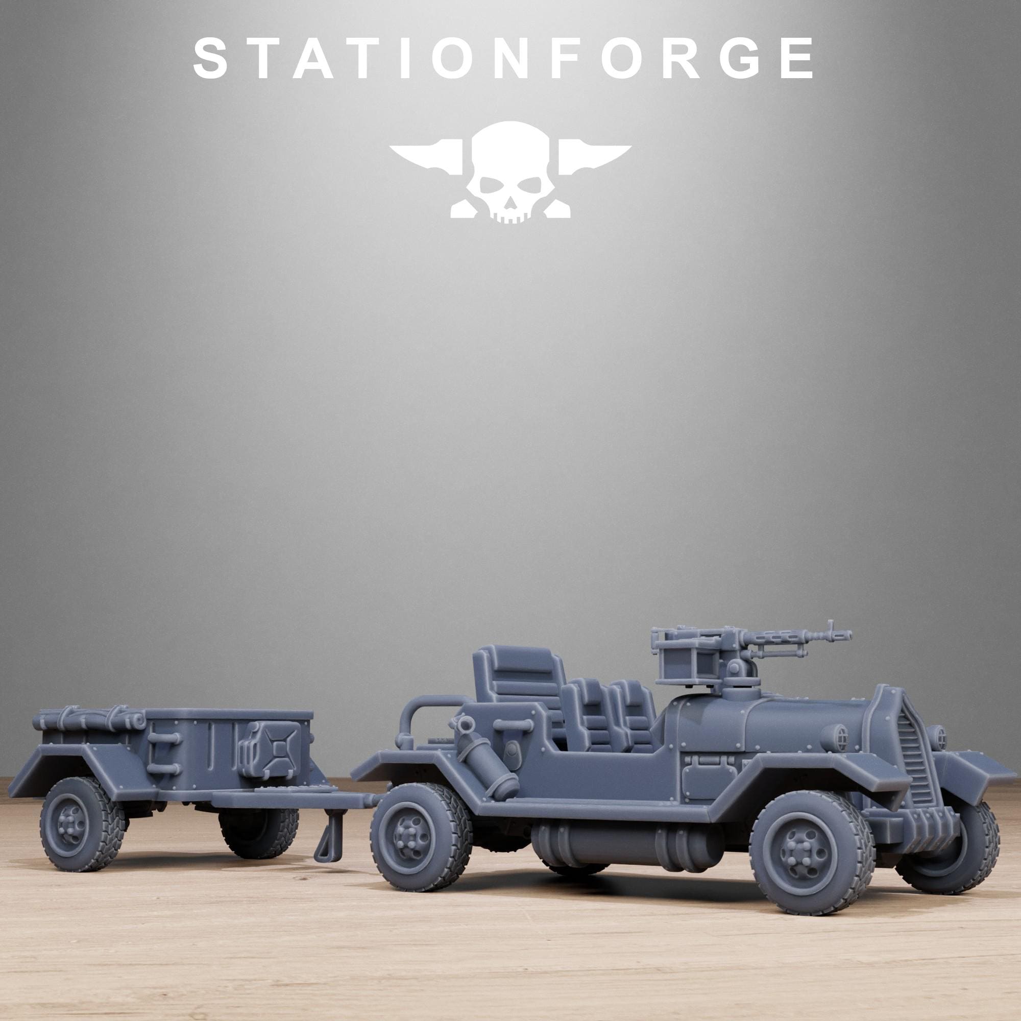 GrimGuard Support Vehicle - in 12k -  by Station Forge