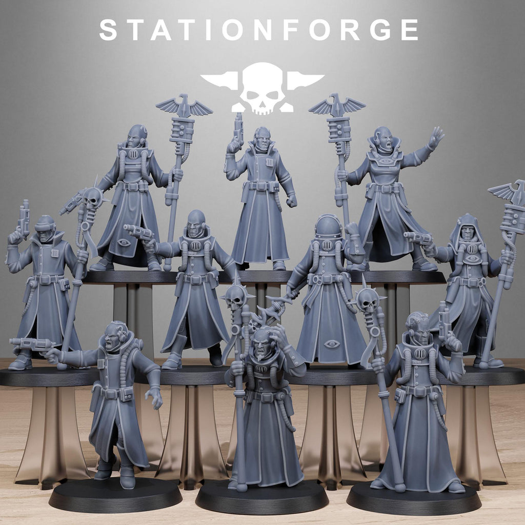 GrimCorp Seers 10 models - in 12k -  by Station Forge