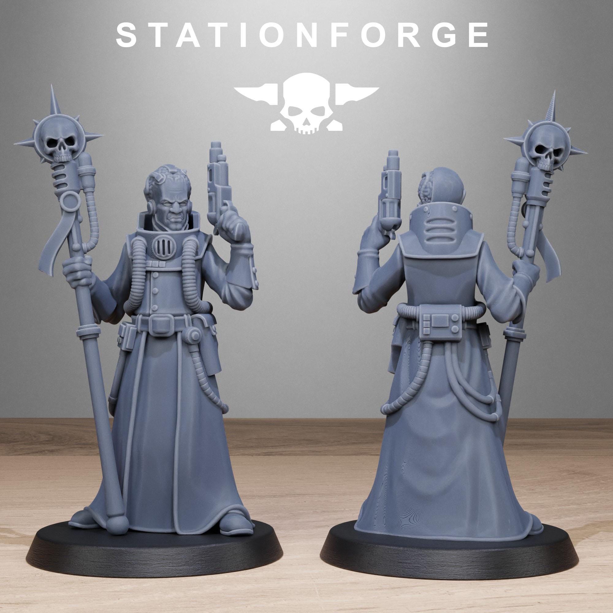 GrimCorp Seers 10 models - in 12k -  by Station Forge