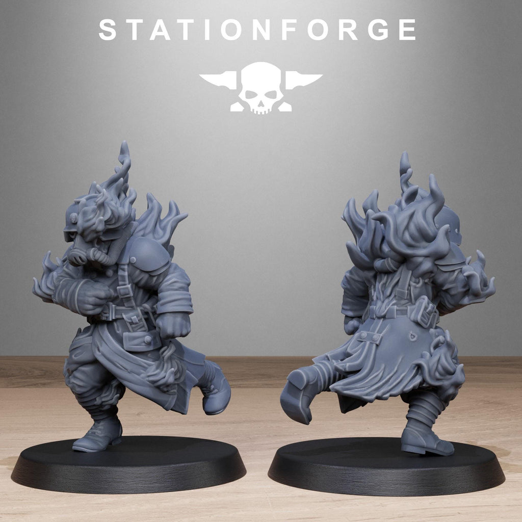 GrimGuard Objective Markers  10 Models - in 12k - by Station Forge
