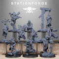 GrimGuard Objective Markers  10 Models - in 12k - by Station Forge