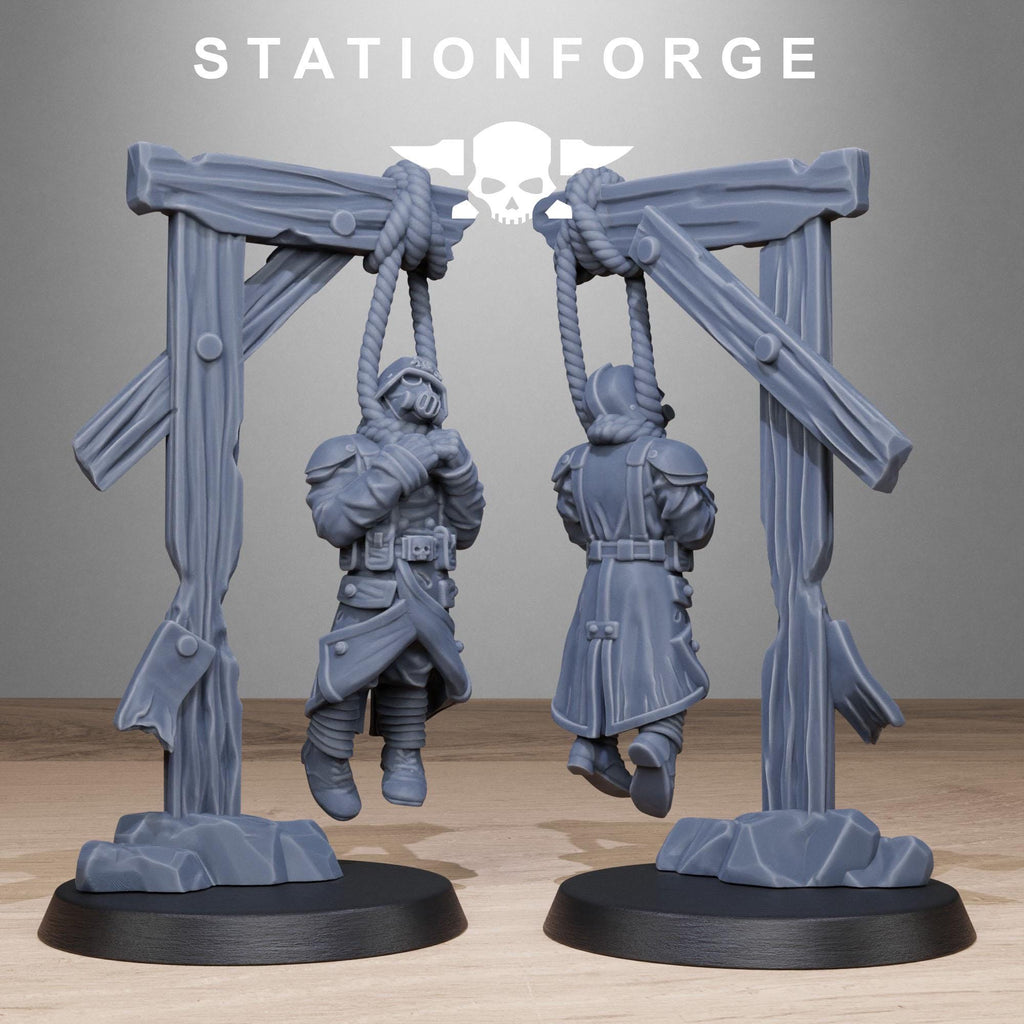 GrimGuard Objective Markers  10 Models - in 12k - by Station Forge