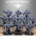 GrimGuard Armored Mutants 10 Models - in 12k- by Station Forge