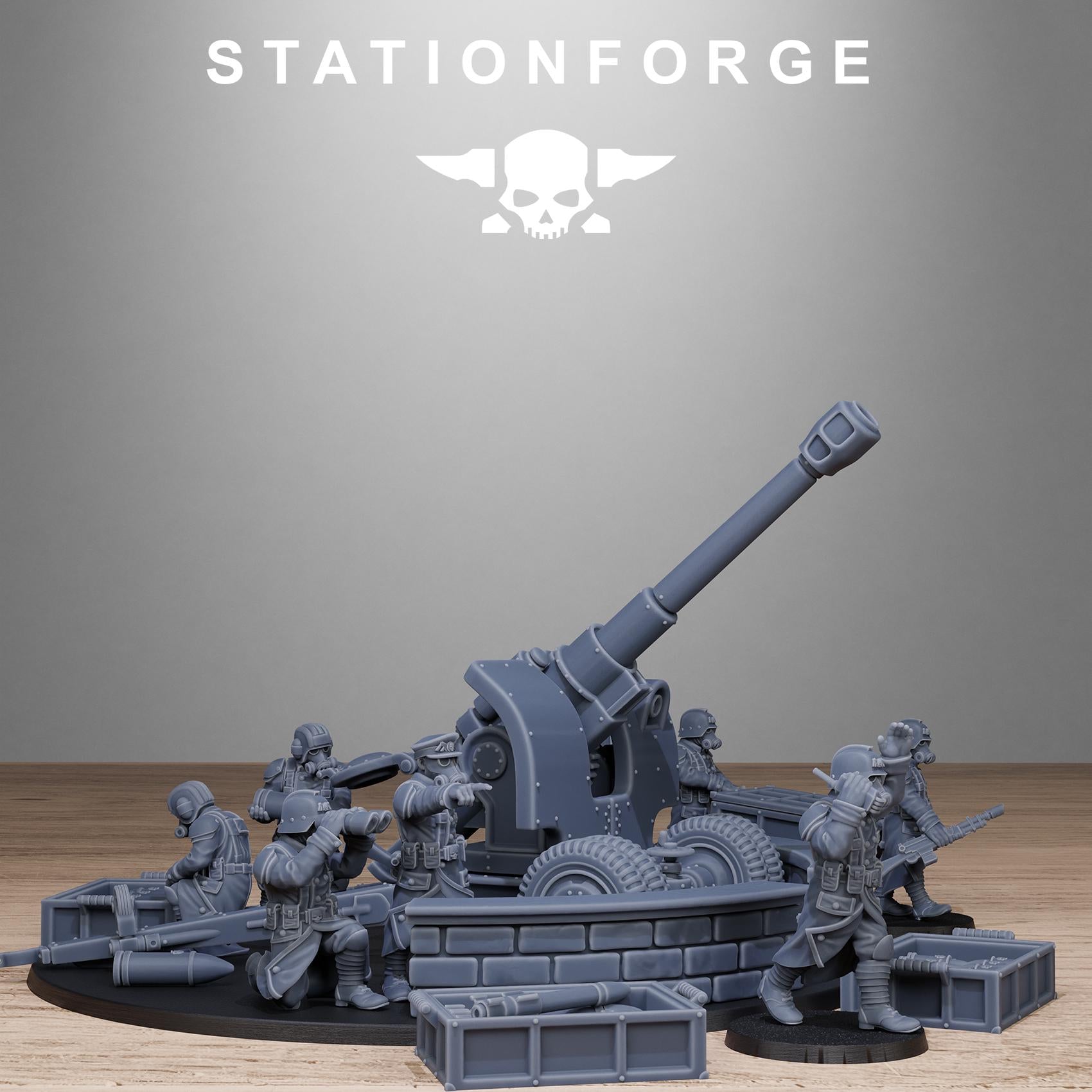 GrimGuard Light Artillery 2.0 - in 12k -  by Station Forge