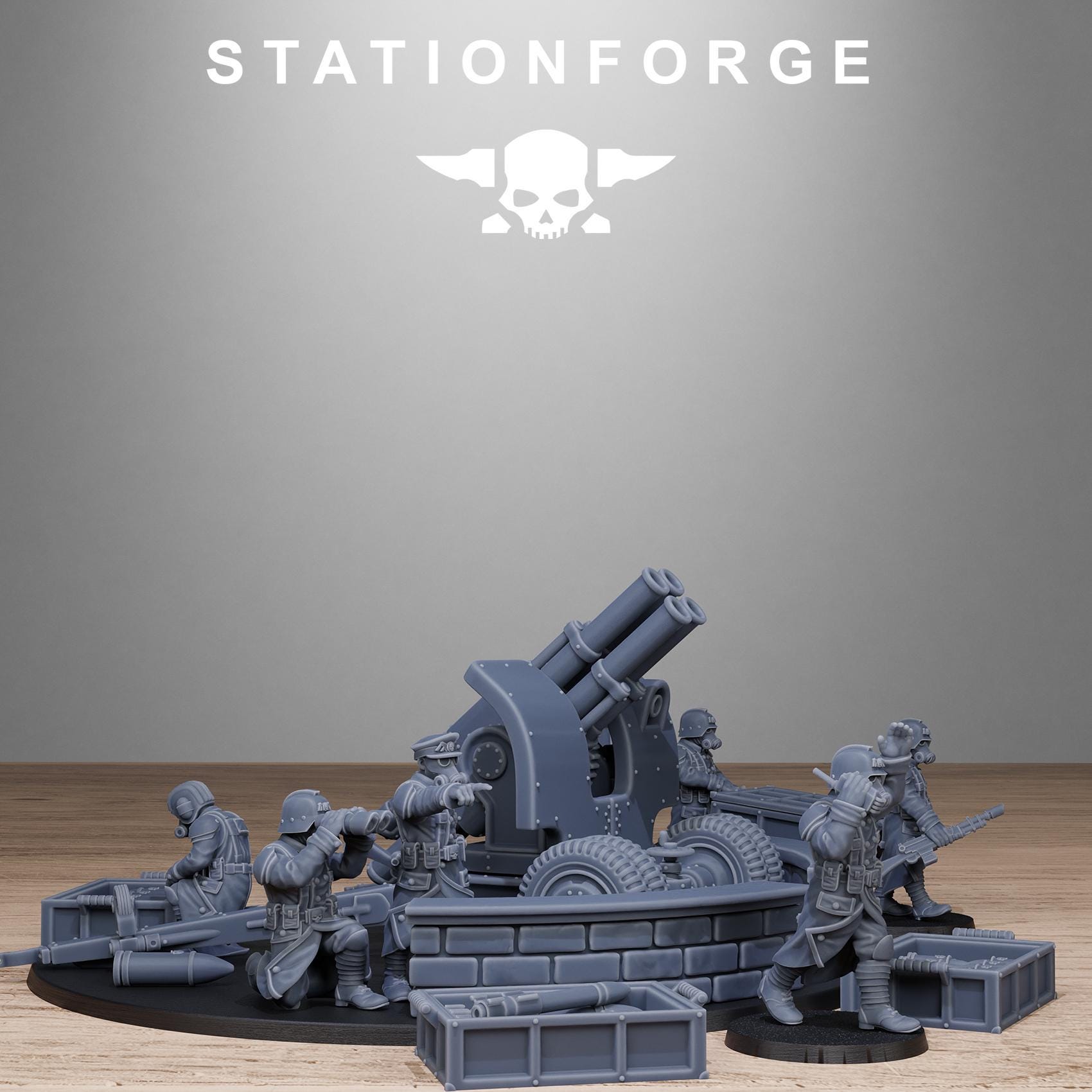 GrimGuard Light Artillery 2.0 - in 12k -  by Station Forge
