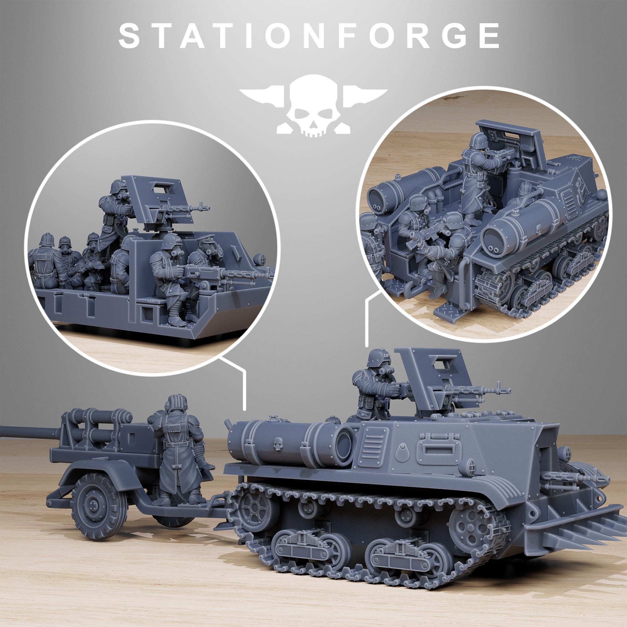 GrimGuard Tankette - in 12k -  by Station Forge